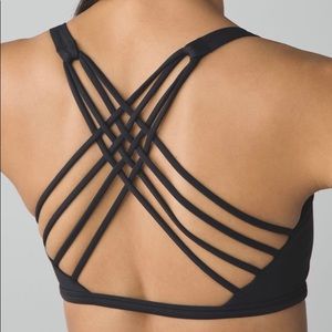 Lululemon Free to Be Wild Bra, Black, Size 10